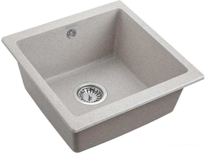 Кухонная мойка Paulmark Brilon PM104546-GR- фото2