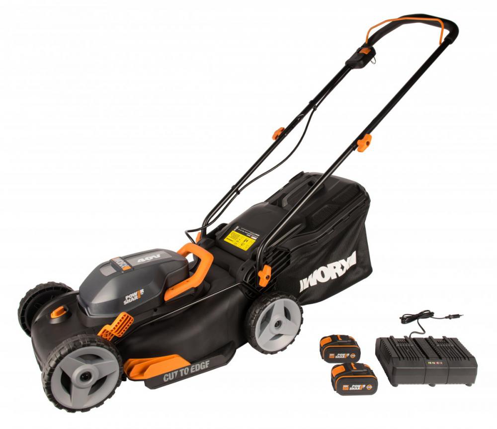 Газонокосилка Worx WG743E- фото2