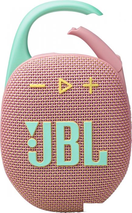 Беспроводная колонка JBL Clip 5 (розовый)- фото2