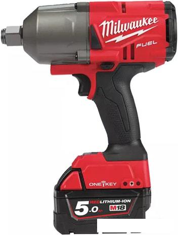 Ударный гайковерт Milwaukee M18 ONEFHIWF34-502X Fuel 4933459730 (с 2-мя АКБ, кейс)- фото