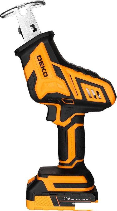 Сабельная пила Deko DKRS20 085-1070 (с 2-мя АКБ, кейс)- фото2
