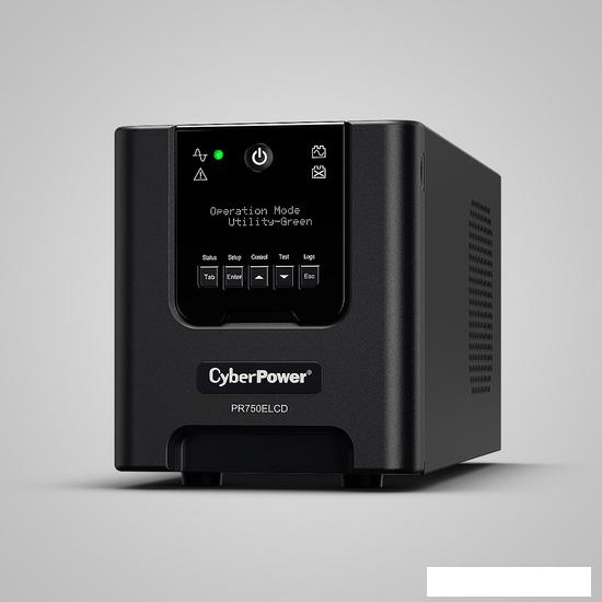 Источник бесперебойного питания CyberPower Professional Tower PR750ELCD- фото2