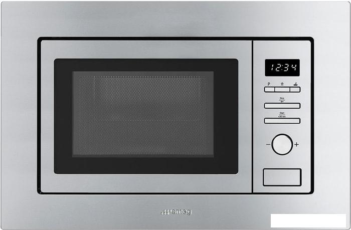 Микроволновая печь Smeg FMI017X- фото