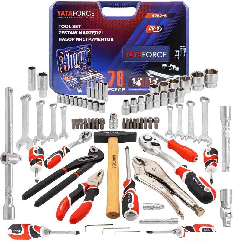 Универсальный набор инструментов Yataforce YF-4782-5(58797)