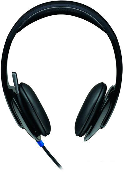Наушники с микрофоном Logitech USB Headset H540- фото