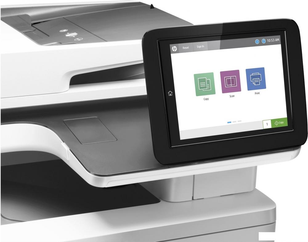 МФУ HP LaserJet MFP Color Managed E57540dn- фото4