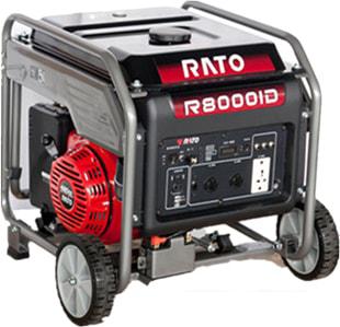 Бензиновый генератор Rato R8000iD- фото
