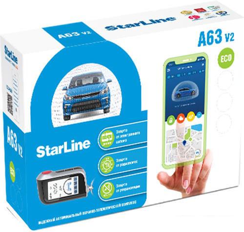 Автосигнализация StarLine A63 v2 ECO- фото
