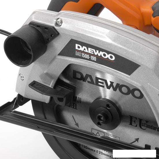 Дисковая пила Daewoo Power DAS 1500-190- фото4