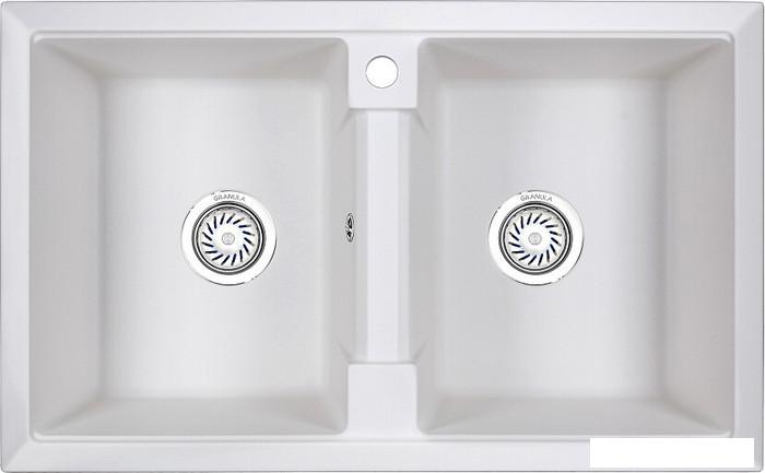 Кухонная мойка Granula GR-8101 (арктик)- фото