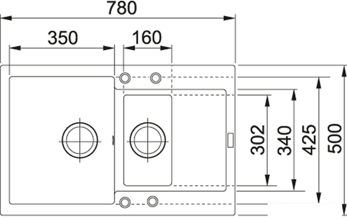 Кухонная мойка Franke MRG 651-78 (белый)- фото2