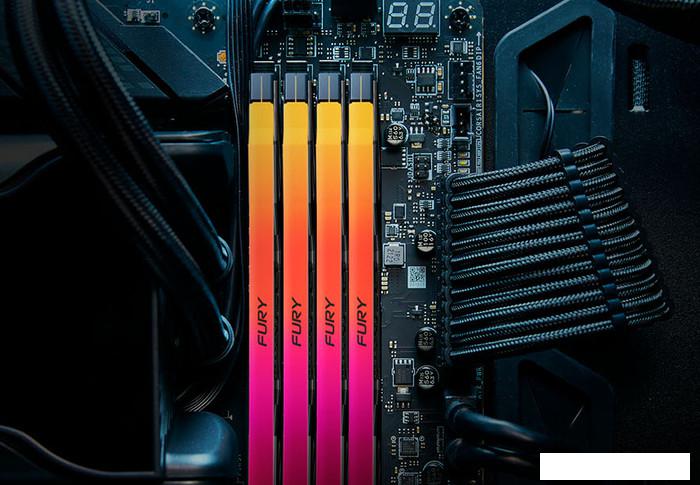 Оперативная память Kingston FURY Renegade RGB 2x16ГБ DDR5 6800 МГц KF568C36RSAK2-32- фото4
