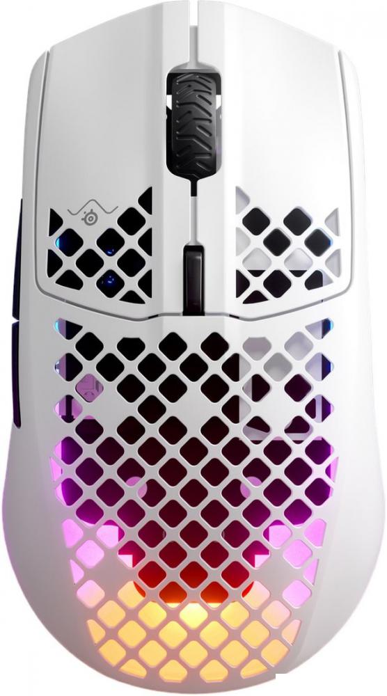 Игровая мышь SteelSeries Aerox 3 Wireless 2022 Edition Snow- фото
