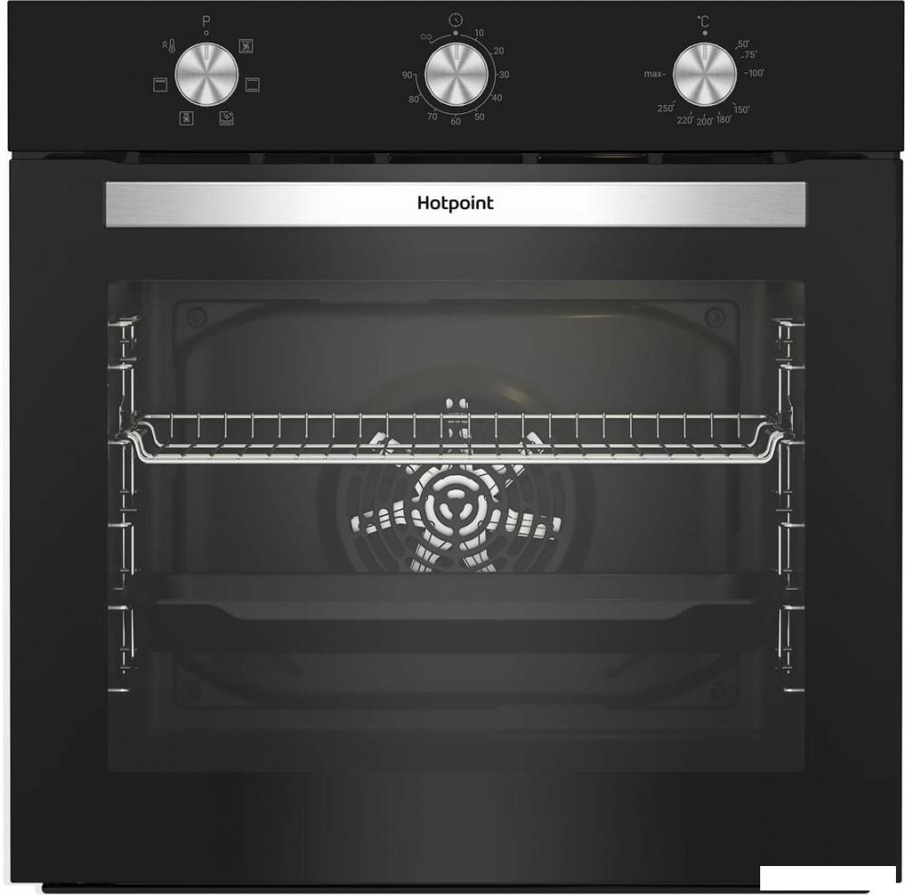 Электрический духовой шкаф Hotpoint HETF 614 JH BL- фото