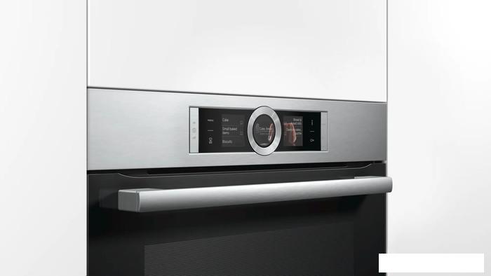 Электрический духовой шкаф Bosch Serie 8 HBG656RS1M- фото3