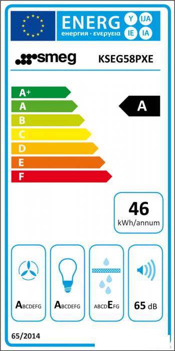 Кухонная вытяжка Smeg KSEG58PXE- фото3