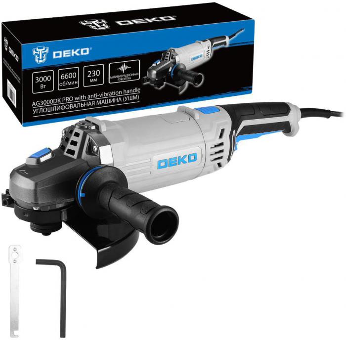 Угловая шлифмашина Deko AG3000DK PRO 083-1032- фото