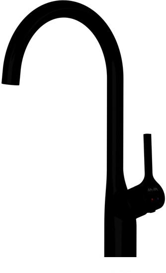 Смеситель AM.PM Spike F9S07022 (черный)- фото