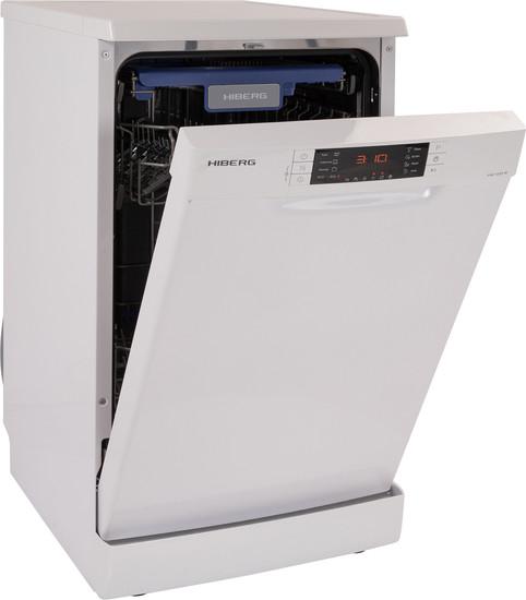 Отдельностоящая посудомоечная машина Hiberg F48 1030 W- фото2