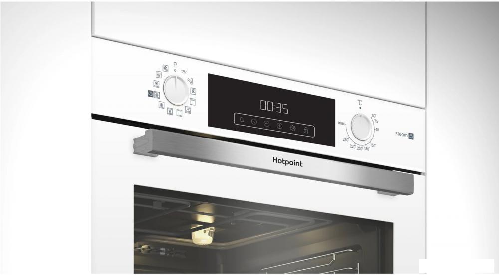 Электрический духовой шкаф Hotpoint HSTF 1231 JSAH WHG- фото3