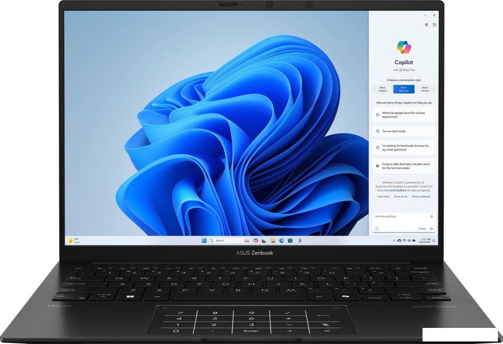 Ноутбук ASUS Zenbook 14 OLED UM3406KA-QD212- фото