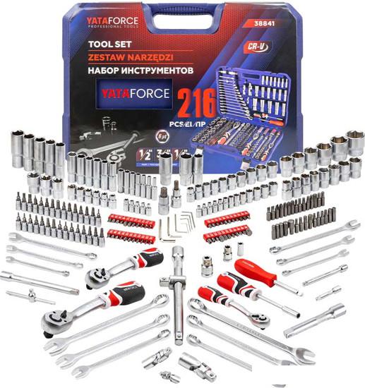 Универсальный набор инструментов Yataforce YF-38841 (216 предметов)- фото2