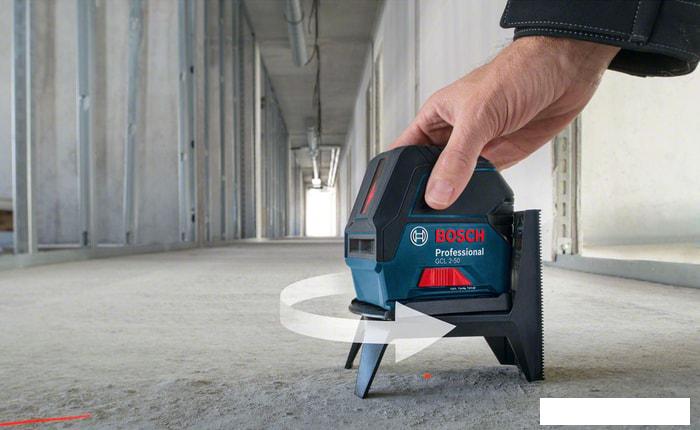 Лазерный нивелир Bosch GCL 2-50 Professional 0601066F01 (RM1 + BM3 + LR6)- фото3
