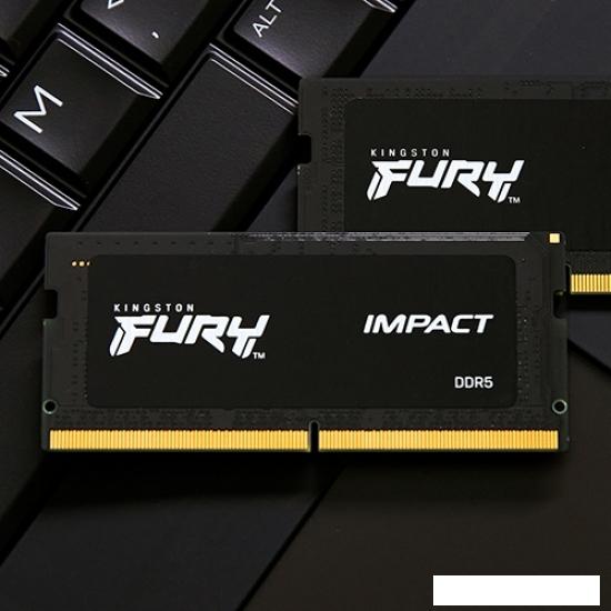 Оперативная память Kingston FURY Impact 2x16 ГБ DDR5 5600МГц KF556S40IBK2-32- фото2