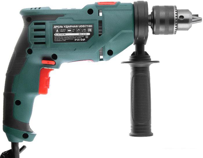 Ударная дрель Hammer UDD710D- фото3