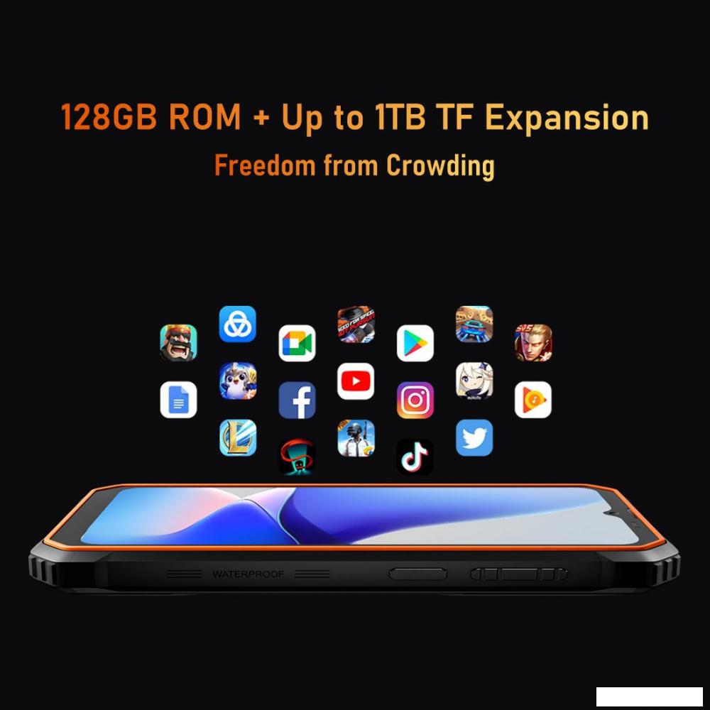 Смартфон Blackview BV6200 Pro 6GB/128GB (оранжевый)- фото4