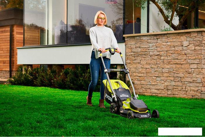 Колёсная газонокосилка Ryobi RY18LMX40A-0 (без АКБ)- фото2