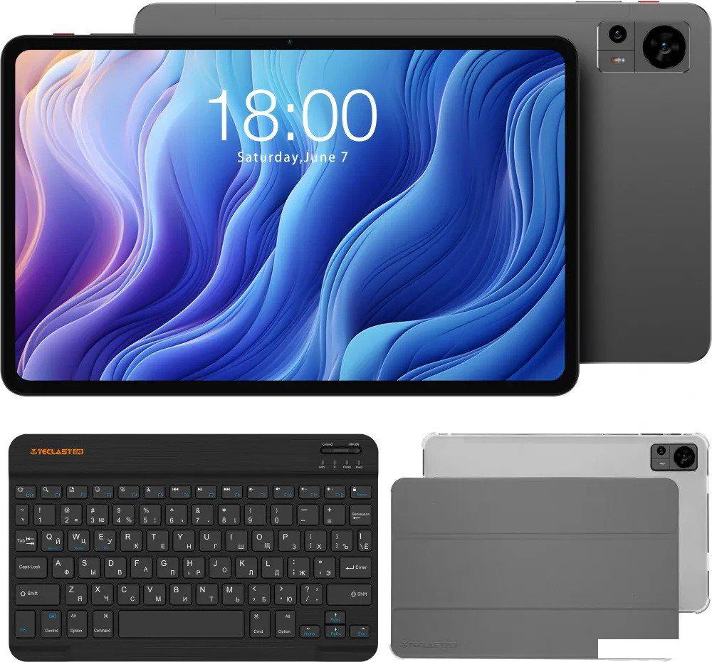 Планшет Teclast T60 8GB/256GB LTE (серый, с чехлом и клавиатурой)- фото