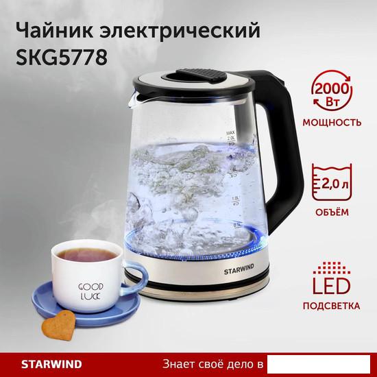 Электрический чайник StarWind SKG5778- фото2