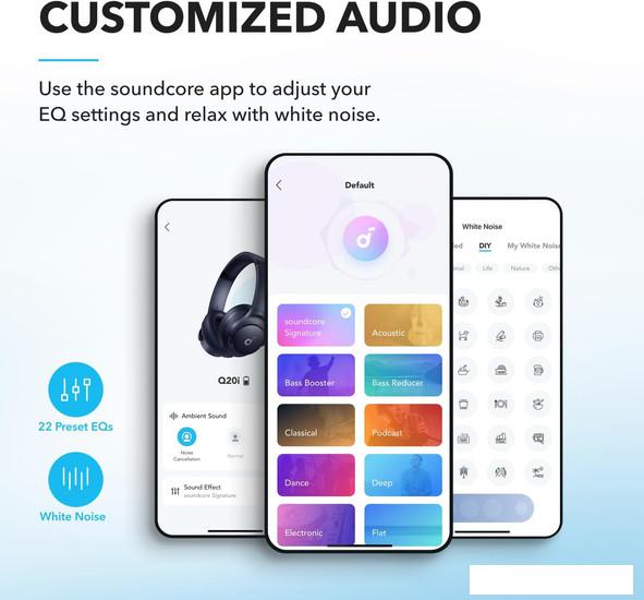 Наушники Anker Soundcore Q20i (черный)- фото4