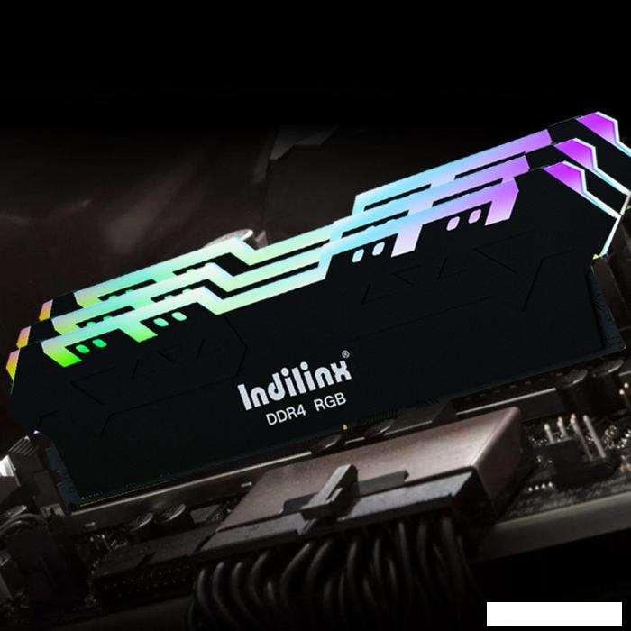 Оперативная память Indilinx Magic I RGB 8ГБ DDR4 3200 МГц IND-GD4P32SP08X- фото4