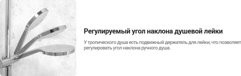 Душевой гарнитур  Deante Arnika Steel NQA F41K- фото4