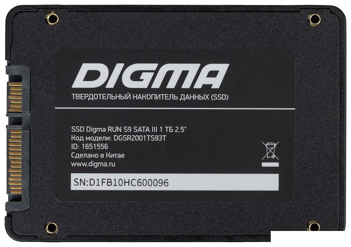 SSD Digma Run S9 1TB DGSR2001TS93T- фото4