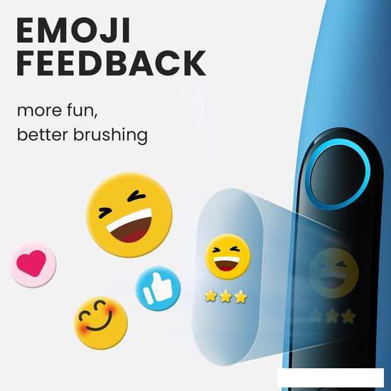 Электрическая зубная щетка Oclean X10 Smart Electric Toothbrush (розовый)- фото3