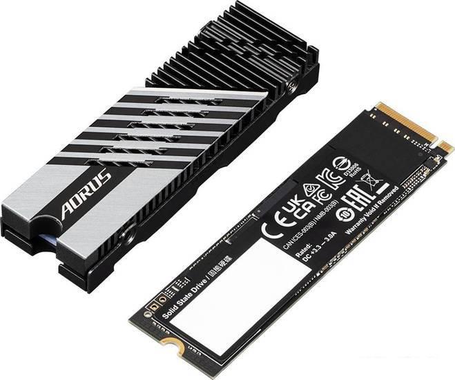 SSD Gigabyte AORUS Gen4 7300 2TB AG4732TB- фото3