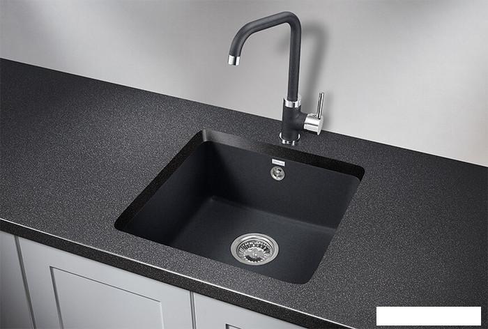 Кухонная мойка Granula GR-3801 (шварц)- фото2