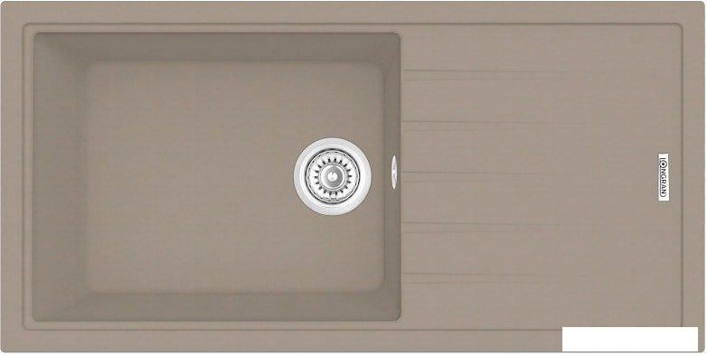 Кухонная мойка Longran Classic CLS914.457 (truffle/54)- фото