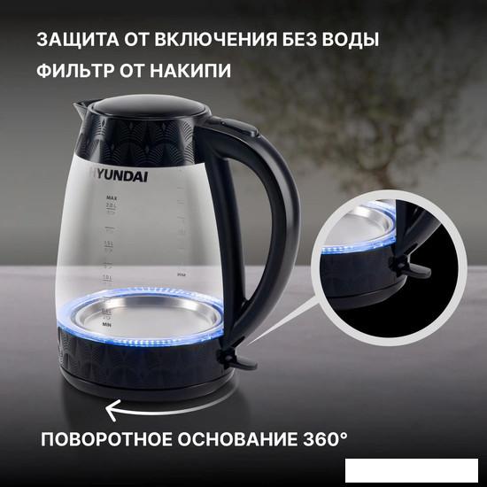 Электрический чайник Hyundai HYK-G4505- фото4