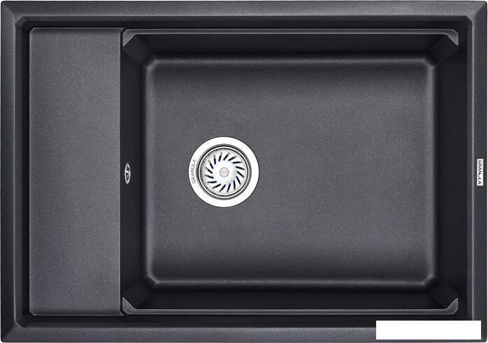 Кухонная мойка Granula KS-7305 (шварц)- фото