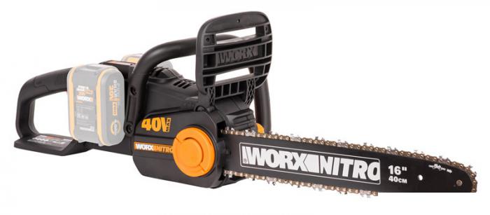 Аккумуляторная пила Worx Nitro WG385E.9 (без АКБ)- фото3