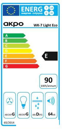 Кухонная вытяжка Akpo WK-7 Light eco 60 (нержавеющая сталь)- фото3
