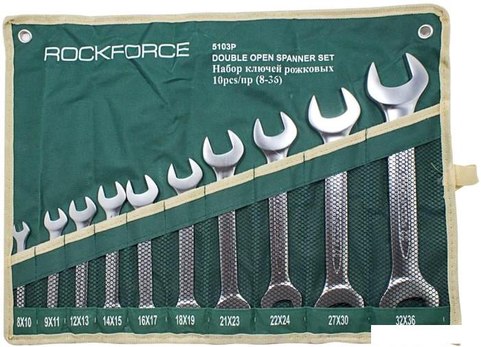 Набор ключей RockForce RF-5103P (10 предметов)- фото