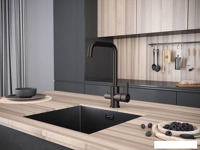 Смеситель Paulmark Logas Lo213021-GM (вороненая сталь)- фото2