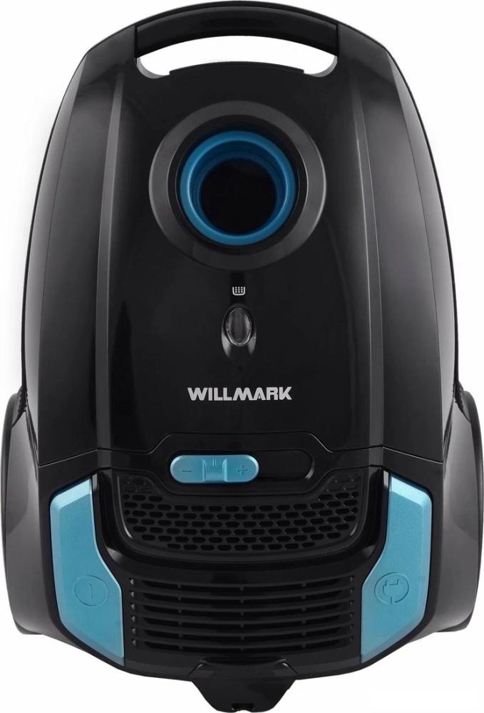 Пылесос Willmark VC-2650DBM (черный/голубой)- фото3