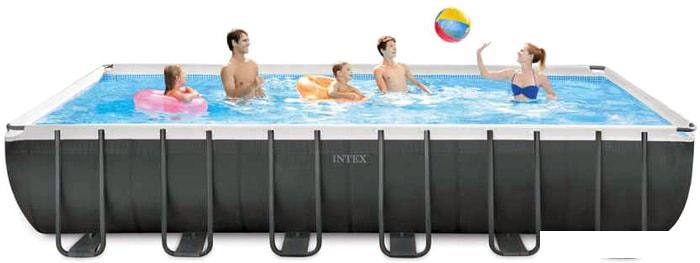 Каркасный бассейн Intex Ultra Frame (732х366х132)- фото2
