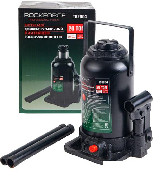 Бутылочный домкрат RockForce RF-T92004(DS) 20т- фото